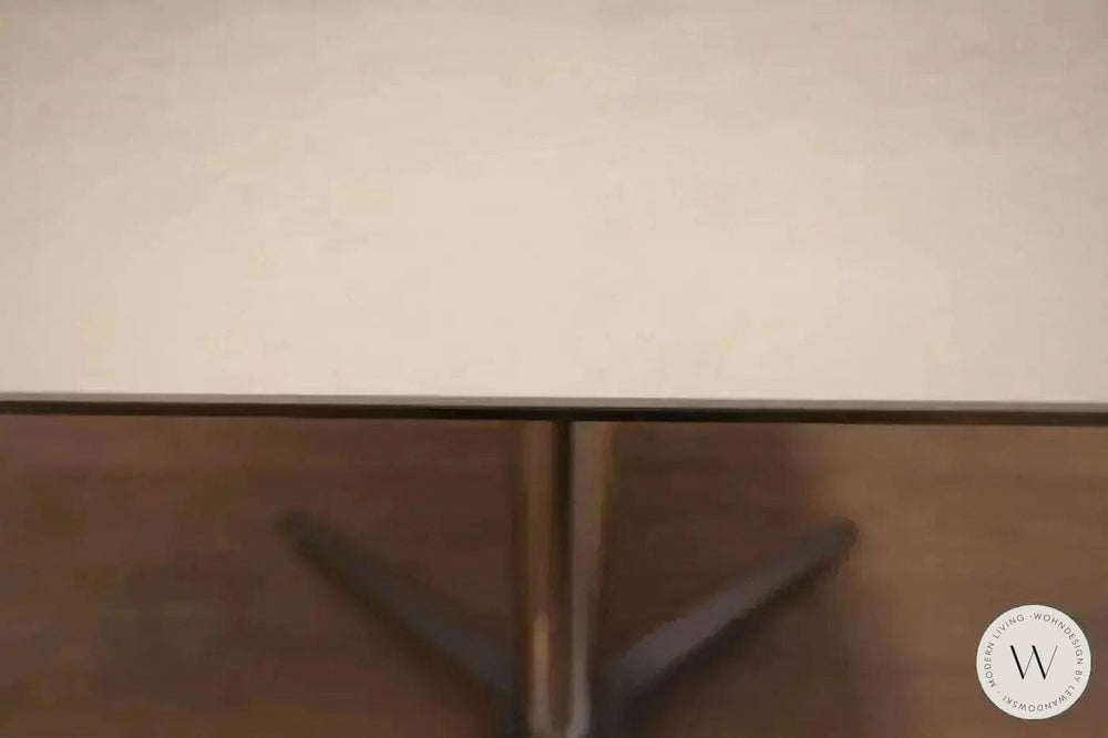 Modell P432 in Keramik bianco höhenverstellbar + rollbar Ronald Schmitt