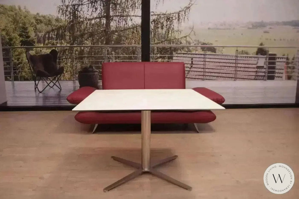 Modell P432 in Keramik bianco höhenverstellbar + rollbar Ronald Schmitt