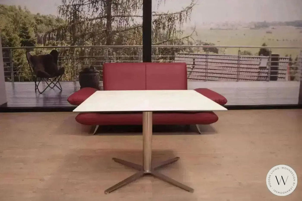 Modell P432 in Keramik bianco höhenverstellbar + rollbar Ronald Schmitt