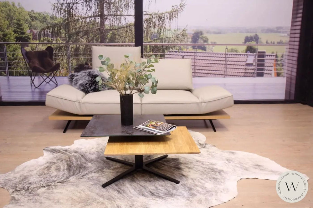 Modell Phönix in Leder B Bull sabbia Koinor