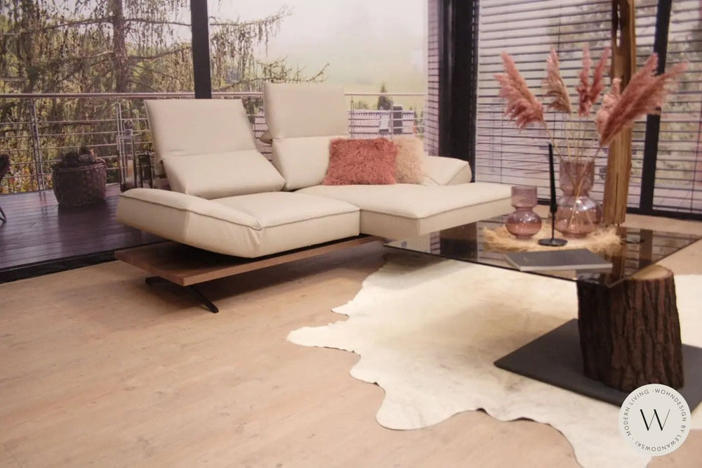 Modell Phönix in Leder B Bull sabbia Koinor