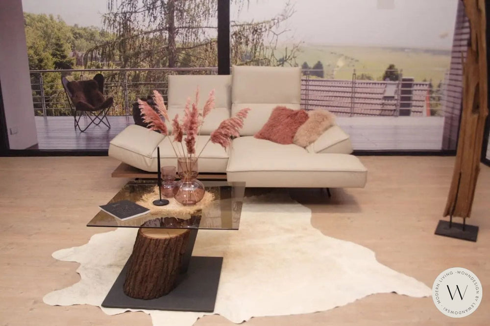 Modell Phönix in Leder B Bull sabbia Koinor