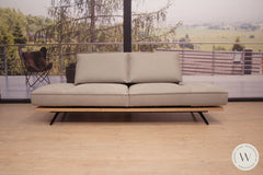 Modell Phönix Sofa E1 in Leder A India asphalt Koinor