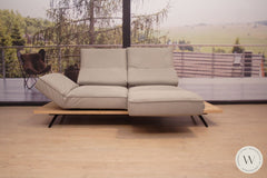 Modell Phönix Sofa E1 in Leder A India asphalt Koinor