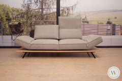 Modell Phönix Sofa E1 in Leder A India asphalt Koinor