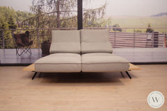 Modell Phönix Sofa E1 in Leder A India asphalt Koinor