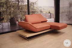 Modell Phönix Sofa E1 in Leder C Revolution paprika Koinor