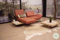 Modell Phönix Sofa E1 in Leder C Revolution paprika Koinor