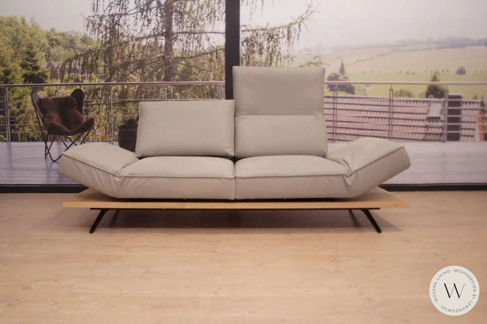 Modell Phönix Sofa in Leder A India asphalt Koinor