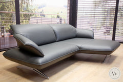 Modell Seventy In Leder X Happy Metal Couchgarnituren