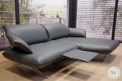 Modell Seventy In Leder X Happy Metal Couchgarnituren