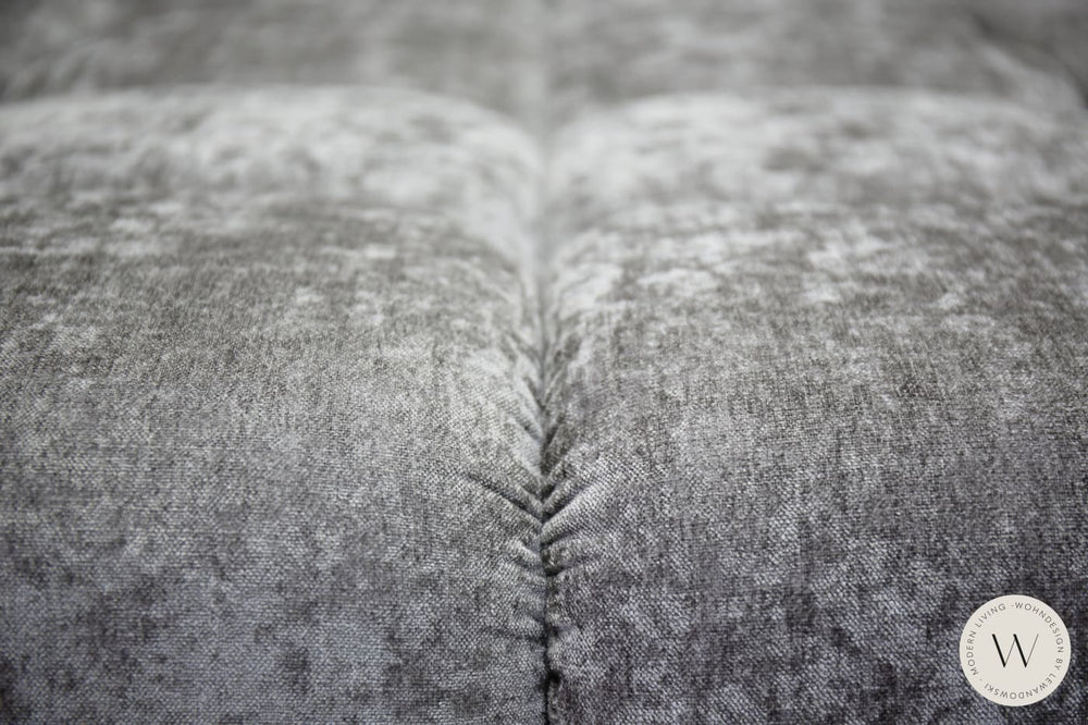 Modell Temple inkl. Sitztiefenverstellung in Stoff Shine argento designwerk
