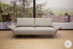 Modell Vineto In Leder A India Asphalt Couchgarnituren