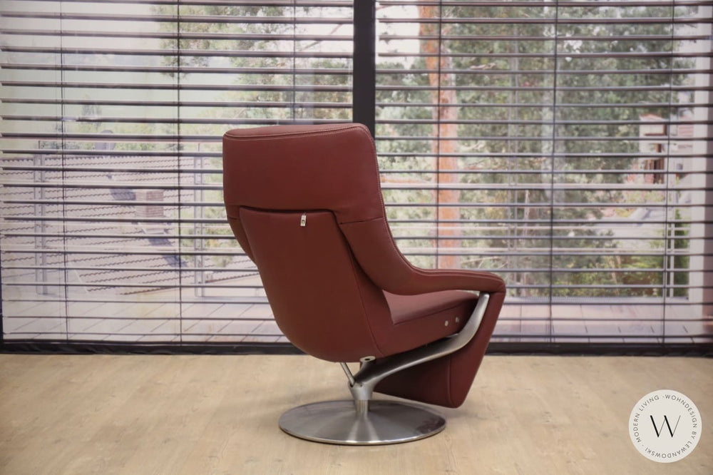 Modell YOKO Nr.5 in Leder G Glory cassis Koinor