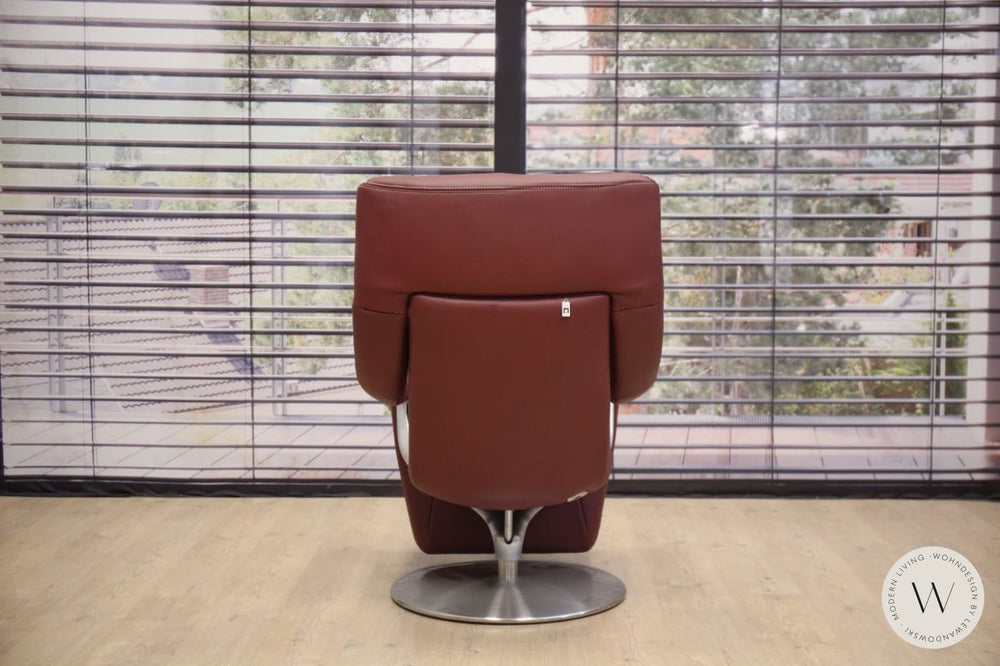 Modell YOKO Nr.5 in Leder G Glory cassis Koinor