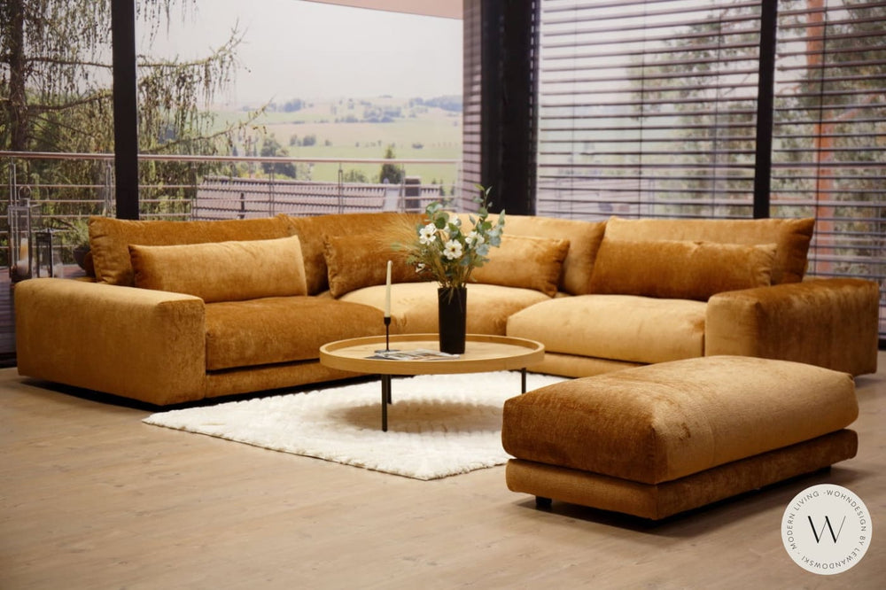 Modulares Sofaprogramm Maravilla (4-tlg.) in Stoff ES brand