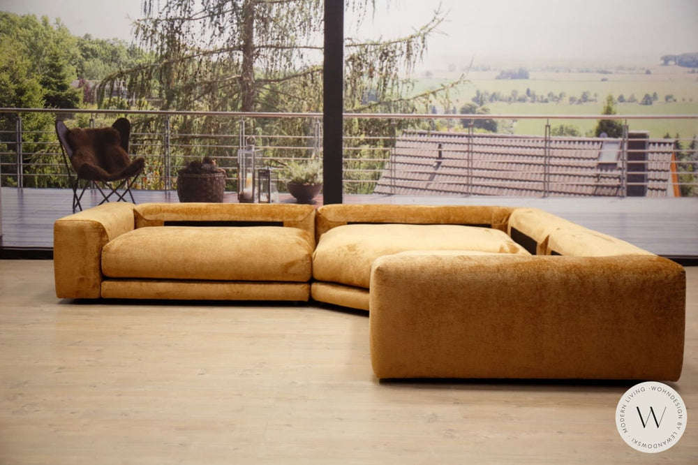 Modulares Sofaprogramm Maravilla (4-tlg.) in Stoff ES brand