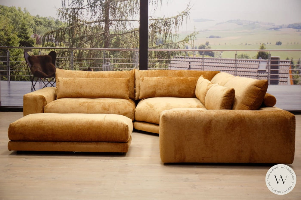 Modulares Sofaprogramm Maravilla (4-tlg.) in Stoff ES brand