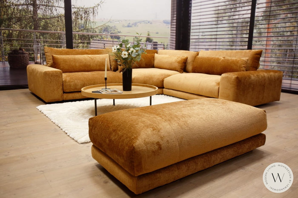 Modulares Sofaprogramm Maravilla (4-tlg.) in Stoff ES brand