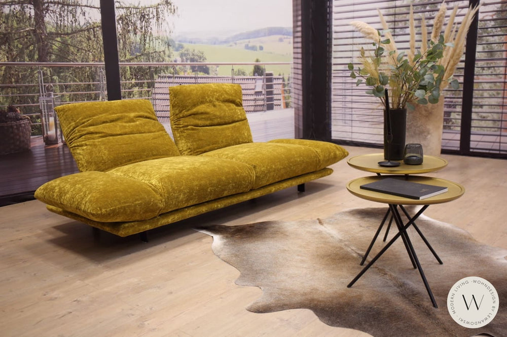 Multifunktionssofa Modell Pirou in Stoff Boheme barrique Bullfrog