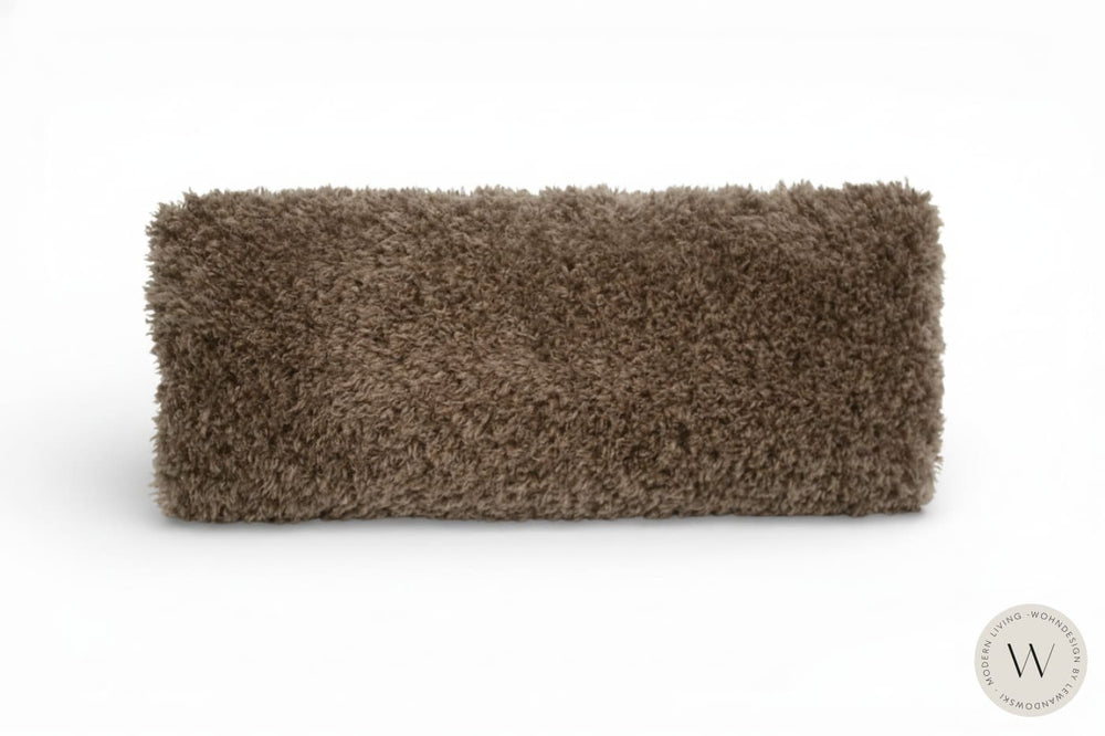 Nierenkissen Fluffy Farbe cacao (groß) WOHNDESIGN by Lewandowski