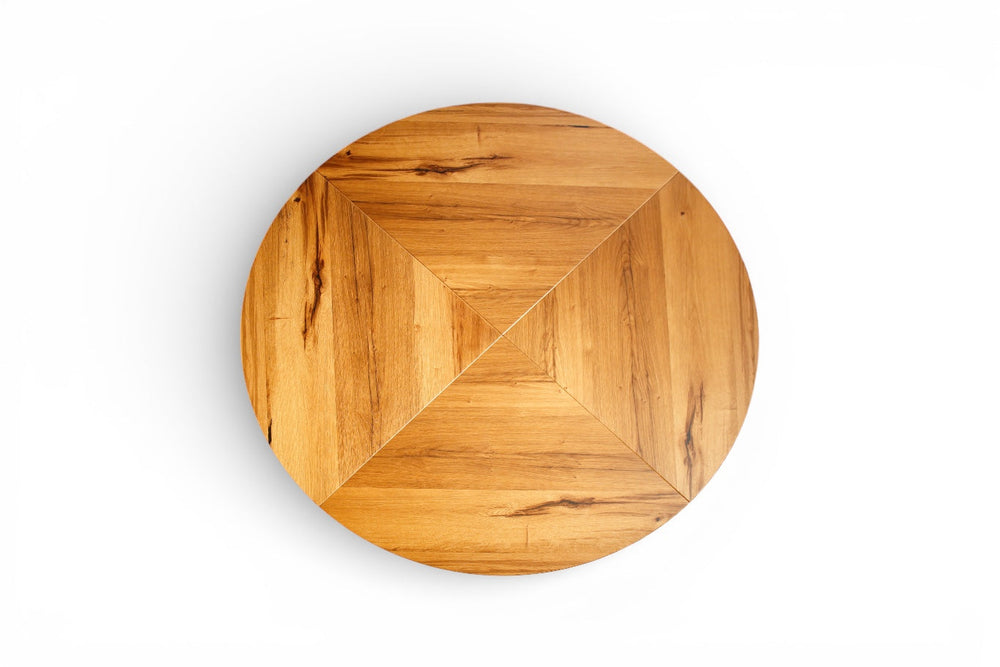 Esstisch Modell Big Round in Alteiche (ausziehbar) PZ91 Ozzio®Italia