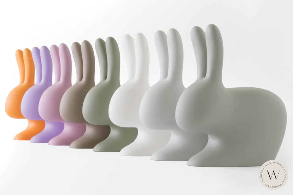 Rabbit Chair dove grey qeeboo