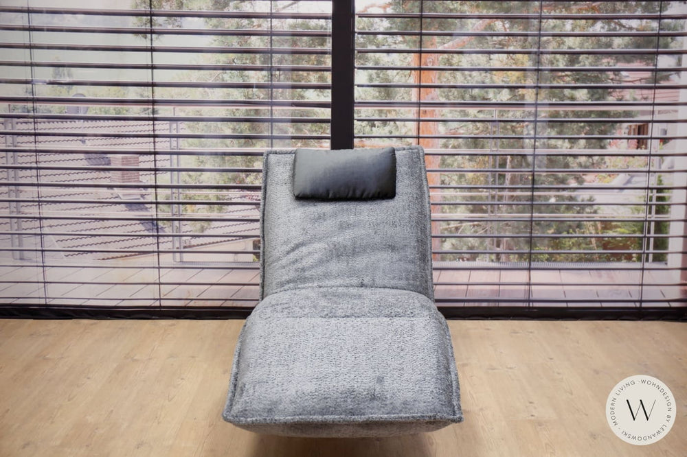 Relaxliege Joplin in Stoff Space inkl. Akku und Kissen Koinor