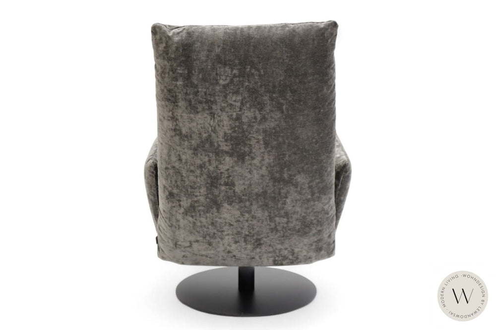 Relaxsessel Baboo in Stoff Bohéme graphit Bullfrog