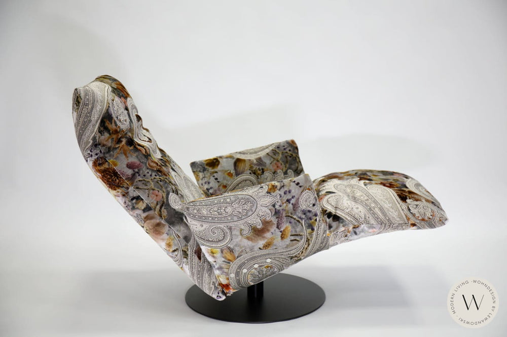Relaxsessel Baboo in Stoff Paisley umbra Bullfrog