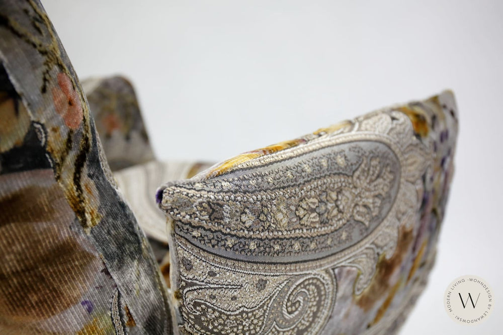 Relaxsessel Baboo in Stoff Paisley umbra Bullfrog