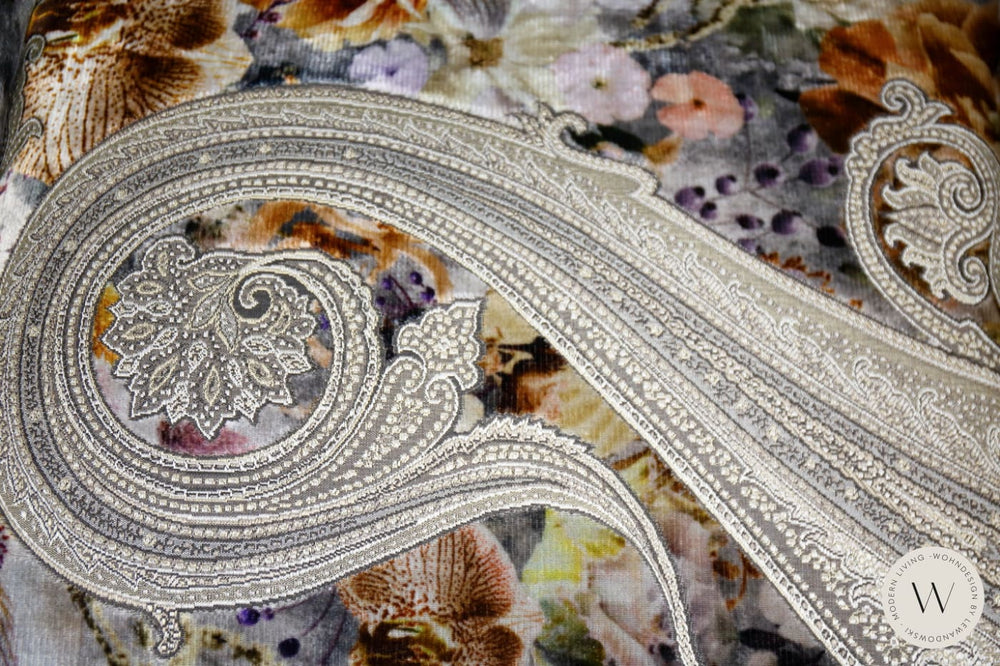Relaxsessel Baboo in Stoff Paisley umbra Bullfrog