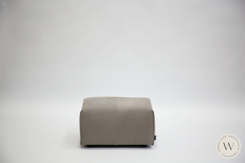 Relaxsessel Modell Twister inkl. Hocker in Leder Alpaca Bullfrog