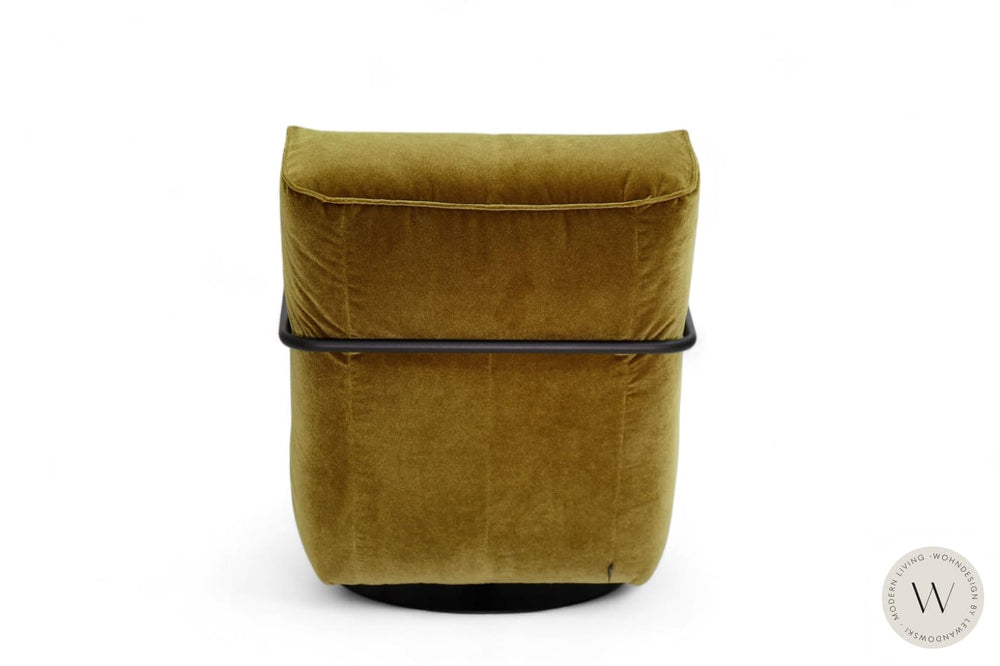 Relaxsessel Modell Twister inkl. Hocker in Stoff Charmelle Bullfrog