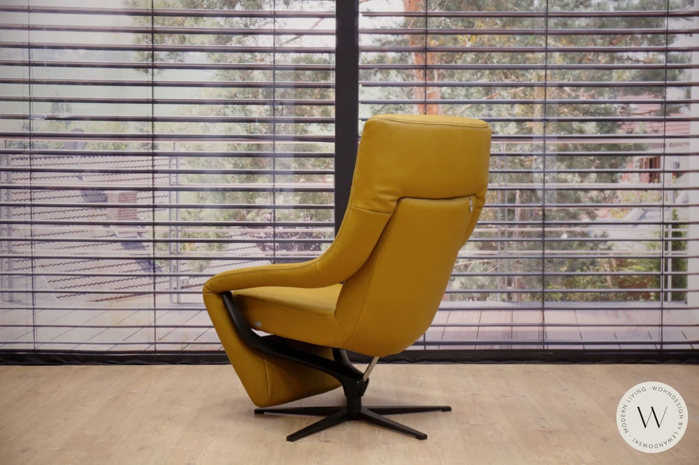 Relaxsessel Modell YOKO n.5 in Leder D dolce bee inkl. Akku Koinor