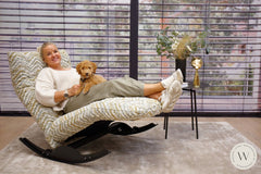 Relaxsessel ROCKfrog inkl. Akku in Stoff Jaggy Bullfrog