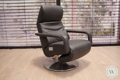 Relaxsessel Signo VM2 in Leder C Classic pepper Koinor