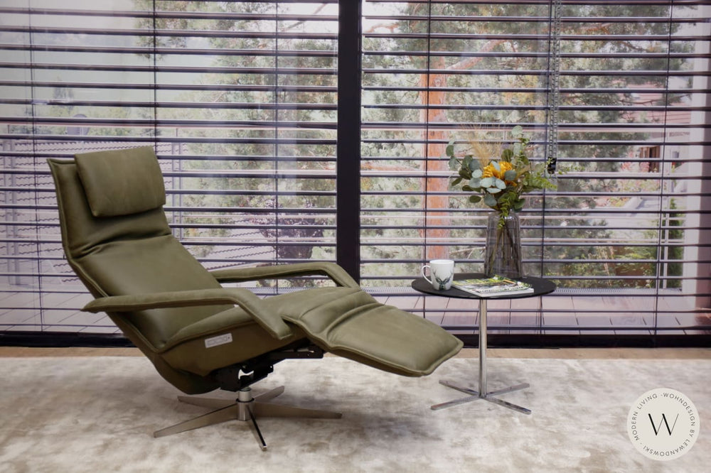 Relaxsessel Sofy in Leder A verde Koinor