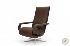 Relaxsessel Sofy inkl. Akku + Kissen in Leder D Velvet marron Koinor