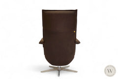 Relaxsessel Sofy inkl. Akku + Kissen in Leder D Velvet marron Koinor