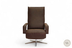 Relaxsessel Sofy inkl. Akku + Kissen in Leder D Velvet marron Koinor