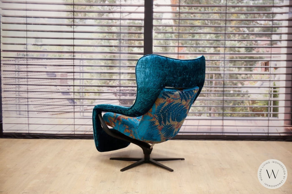 Relaxsessel YOKO N°1 in Stoff Oyster inkl. Akku Koinor