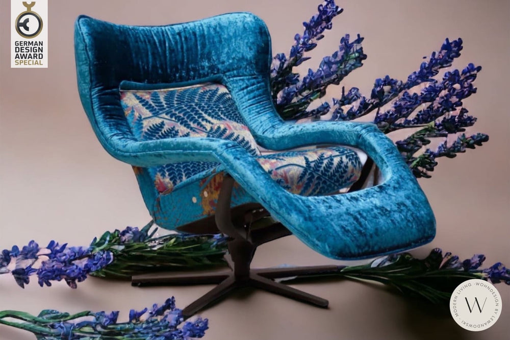 Relaxsessel YOKO N°1 in Stoff Oyster inkl. Akku Koinor