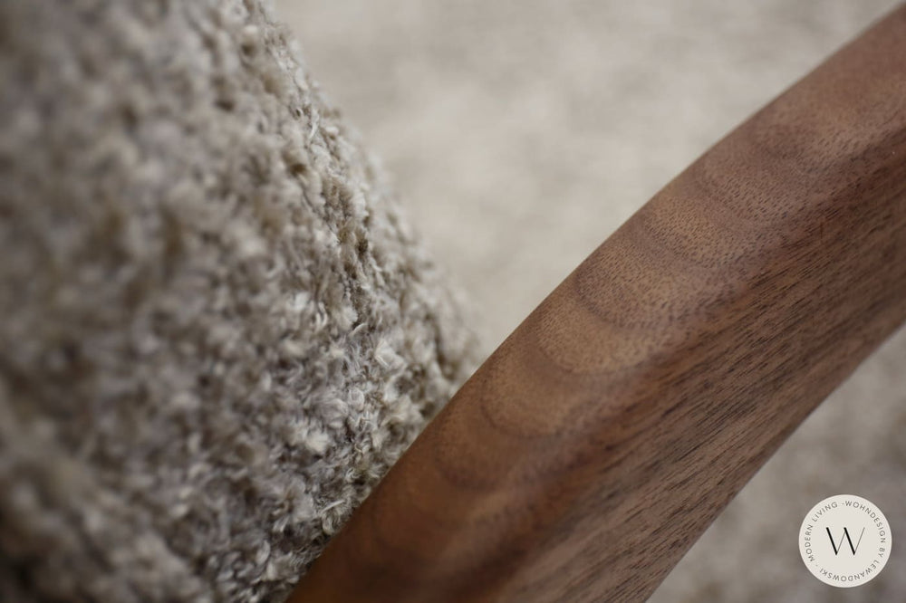 Schaukelsessel Icky in Stoff Venga Koinor