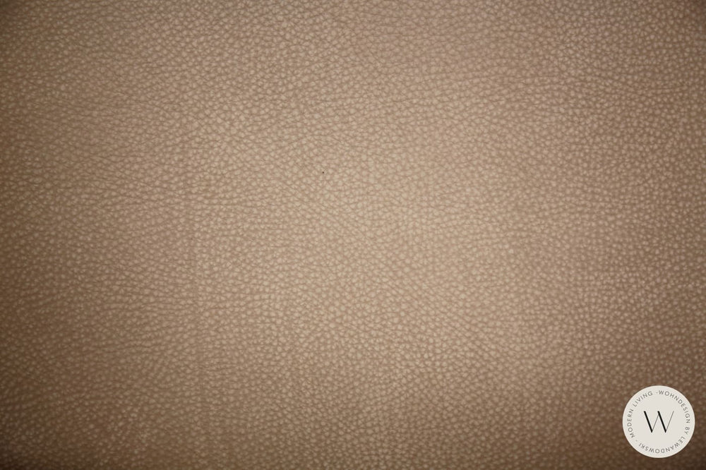 Sessel Blobb.De Luxe inkl. Hocker in Leder Rhino beigegrau Bullfrog