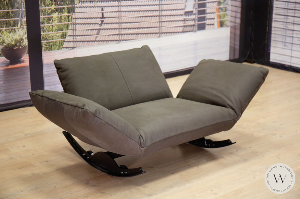Sessel / Liege Modell ECKfrog in Outdoor-Leder Lotus Bullfrog