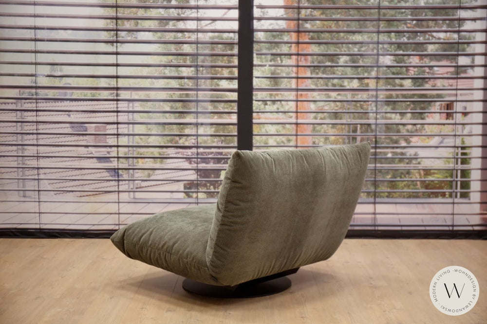 Sessel Modell Boogie in Stoff Charmelle Lounge Bullfrog