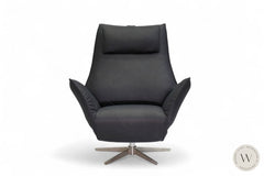 Sessel Safira inkl. Akku in Leder D Velvet gunmetal Koinor