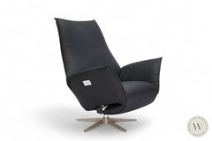 Sessel Safira inkl. Akku in Leder D Velvet gunmetal Koinor