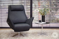 Sessel Safira inkl. Akku in Leder D Velvet gunmetal Koinor